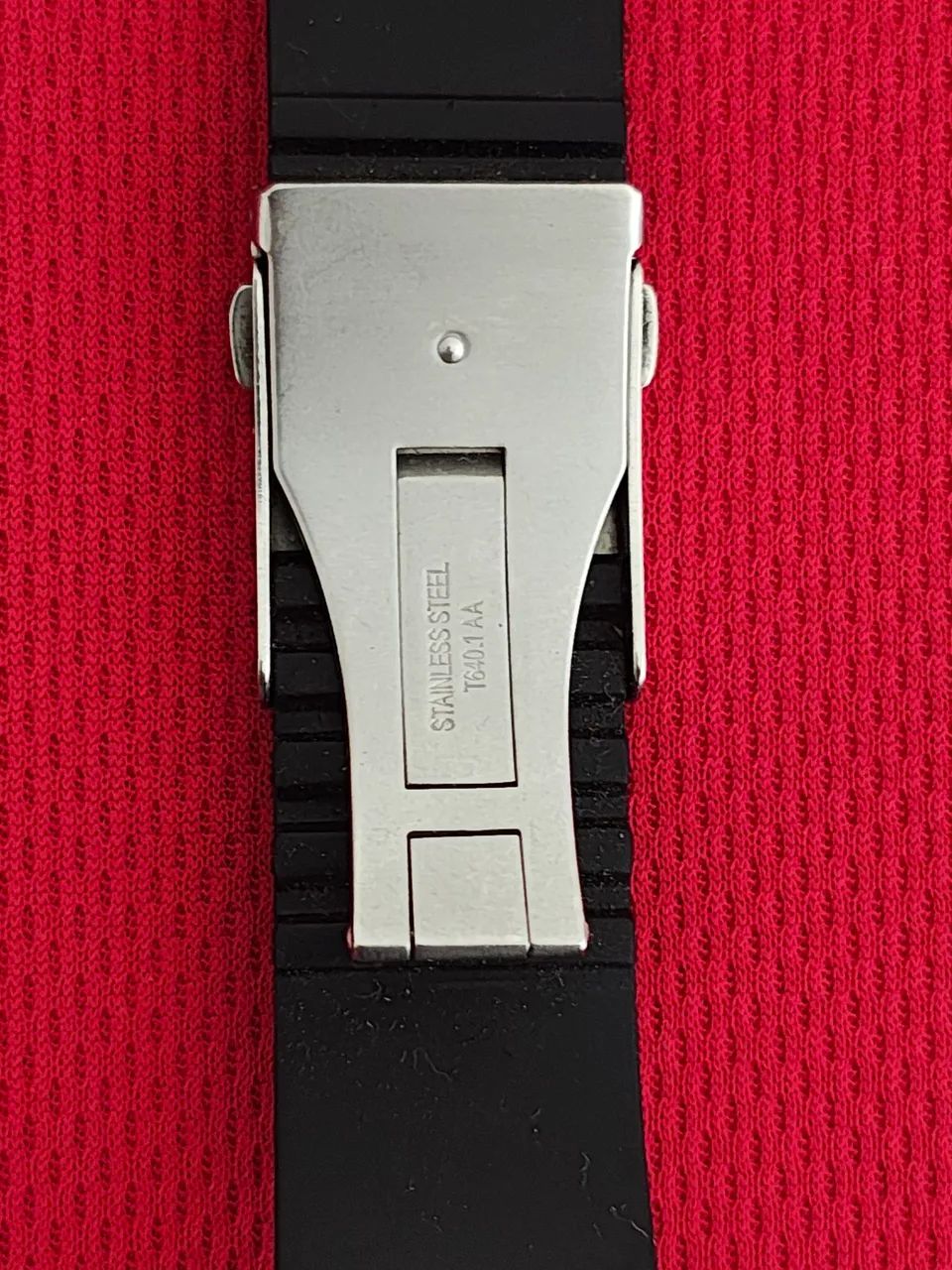 Pulseira Relógio Tissot Borracha Original  - Foto 4