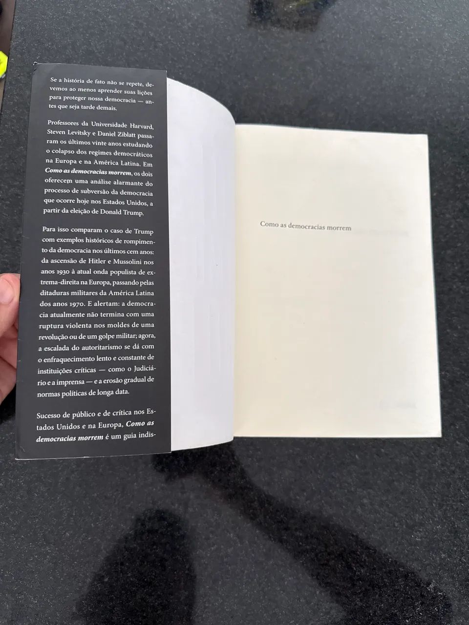 Livro : Como as democracias morrem  - Foto 3