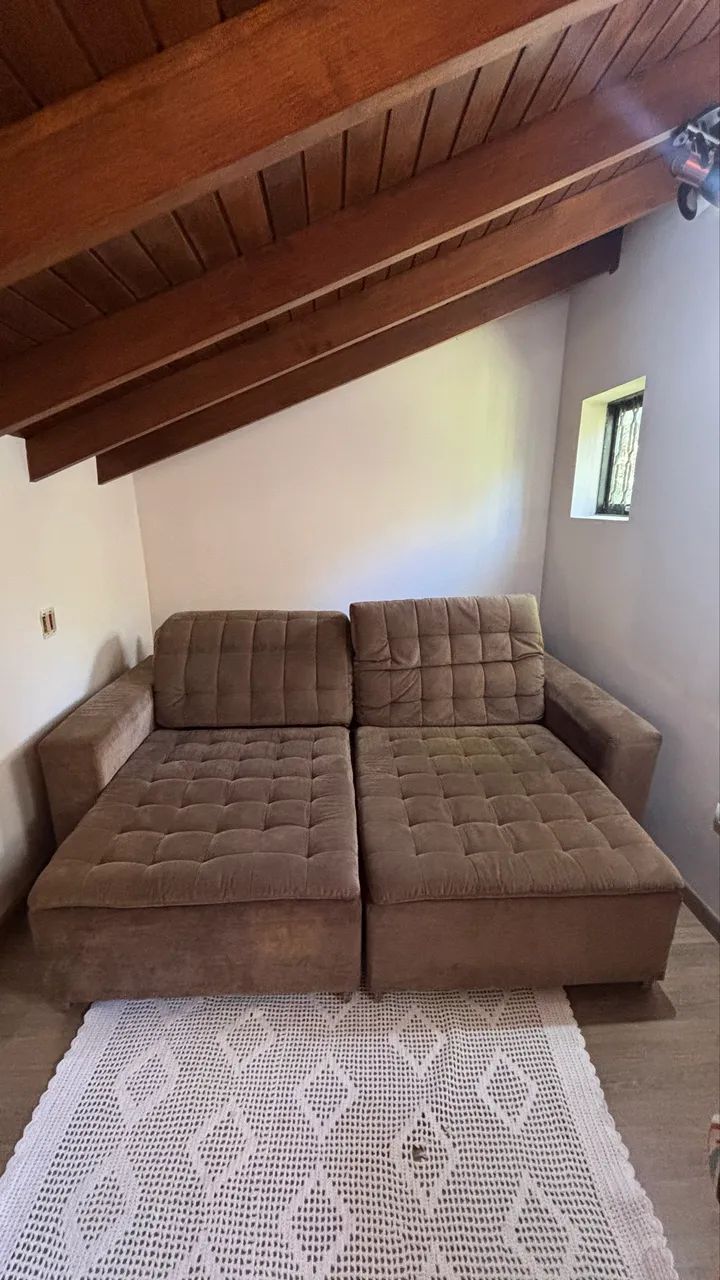 SOFÁ RETRÁTIL EXCELENTE ESTRUTURA - Foto 2