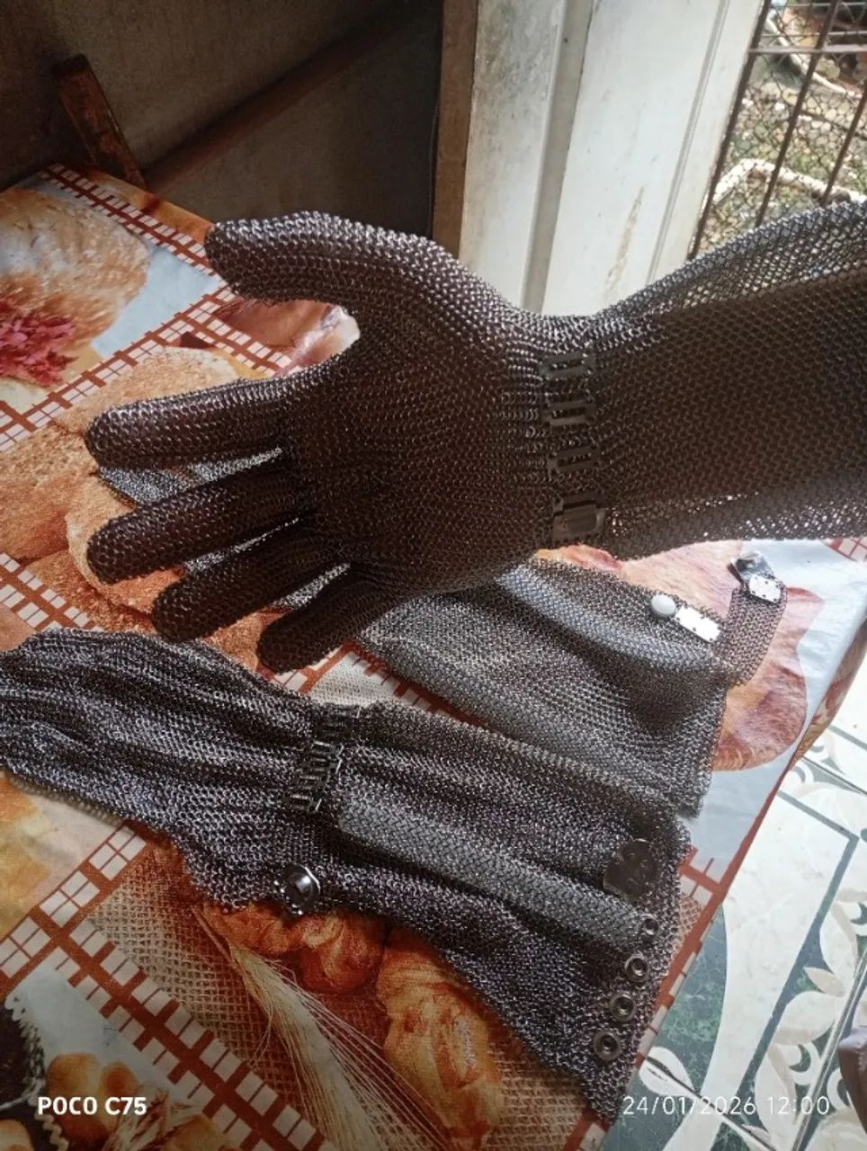 Luvas de açougueiro dessosador!