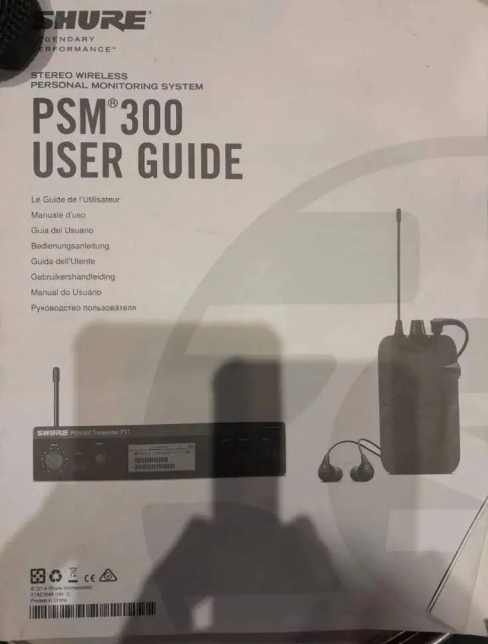 Psm 300 shure  - Foto 2