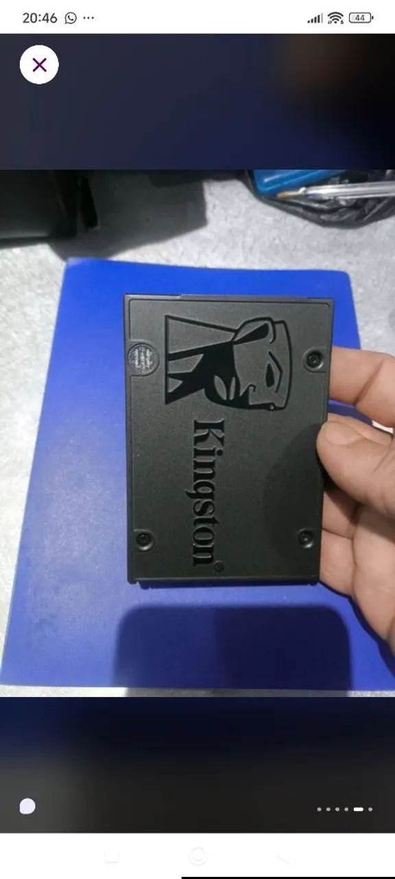 SSD Kingston 960gb em excelente estado de funcionamento e qualidade  - Foto 5