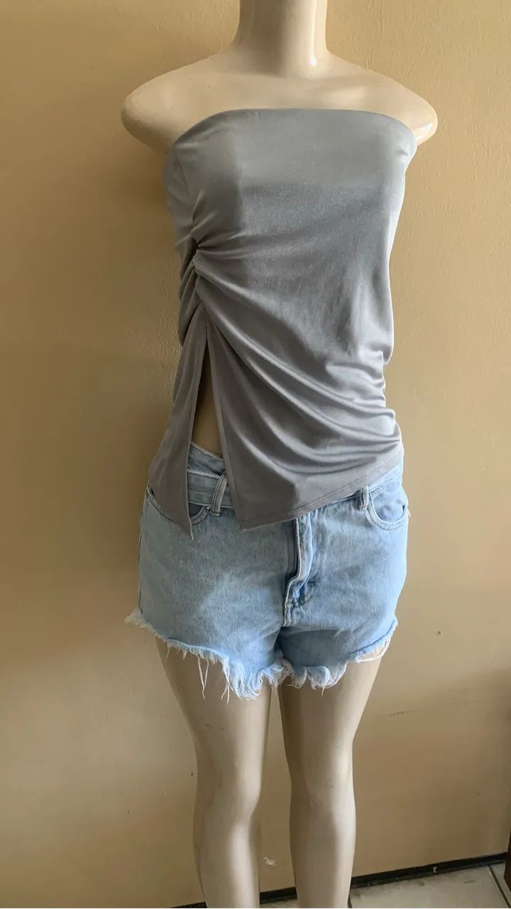 Blusa tomara que caia  - Foto 3