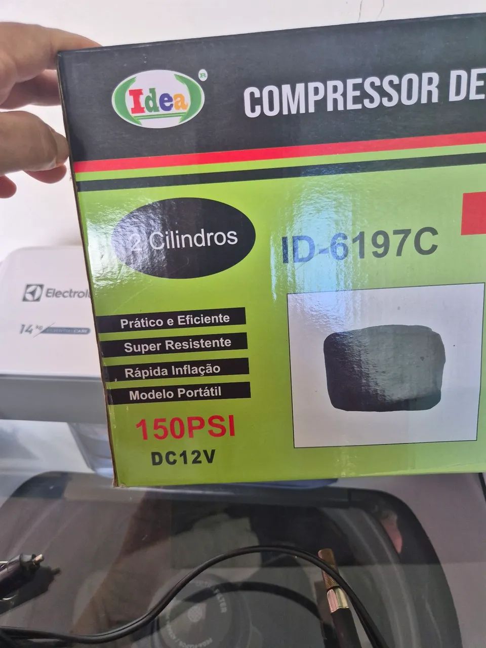 Compressor portátil 12 volt  - Foto 5