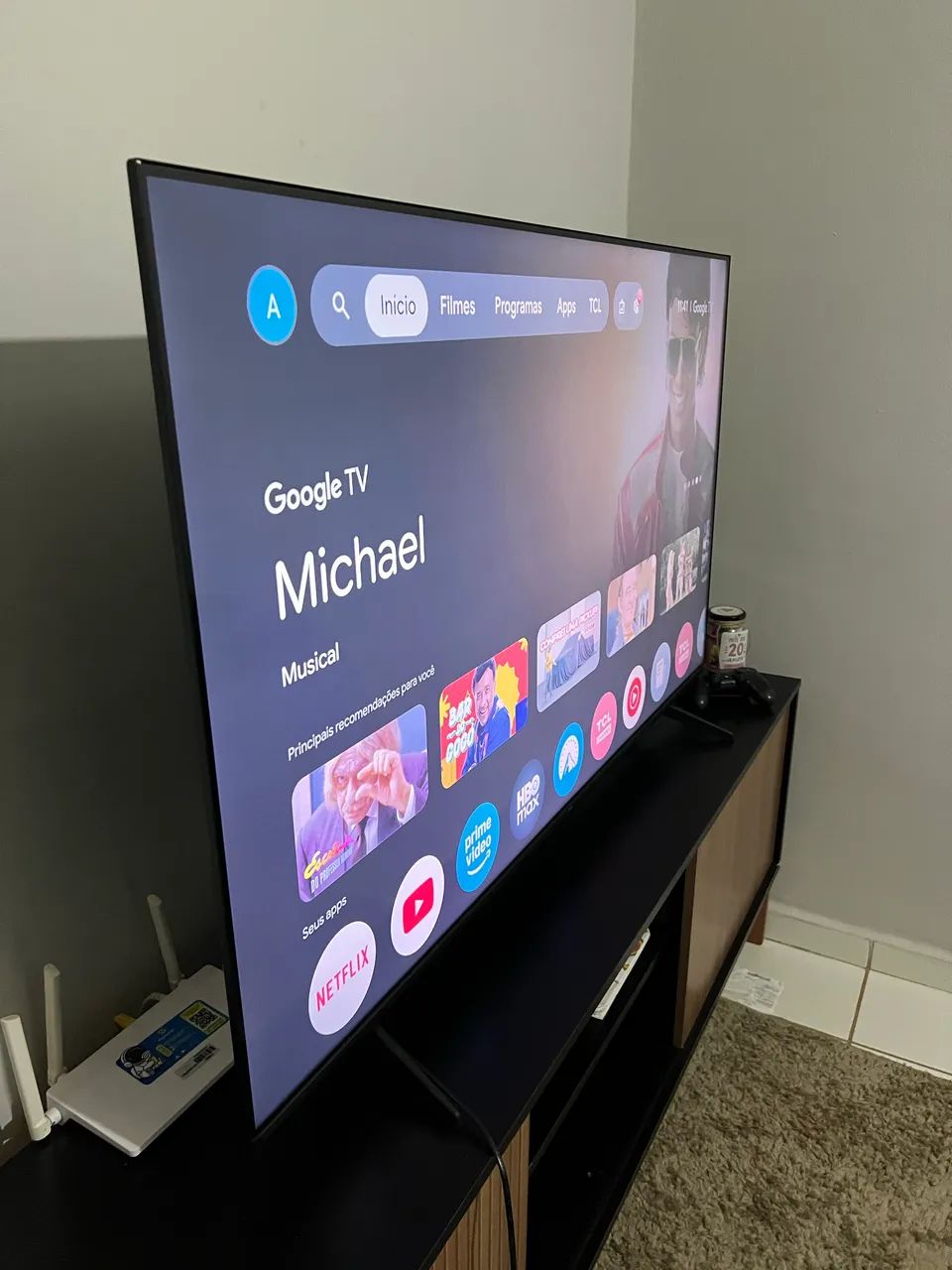 Vendo tv smart 55 polegadas  - Foto 4