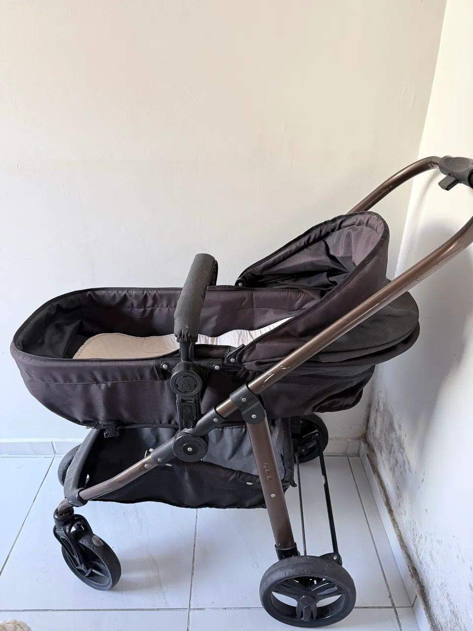 Carrinho de bebê Galzerano Moisés - Foto 4