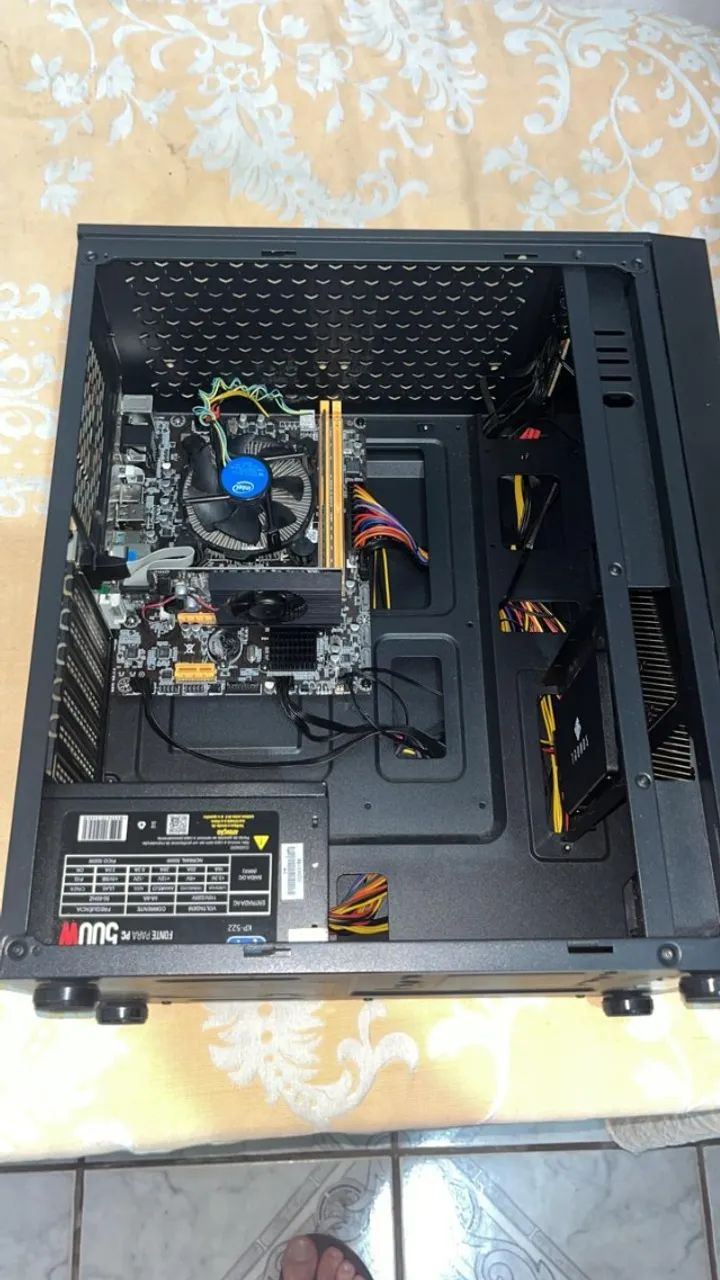 PC Intel i5-10400F 8GB RAM SSD 240GB Placa de Vídeo GT210 Win11 - Foto 5