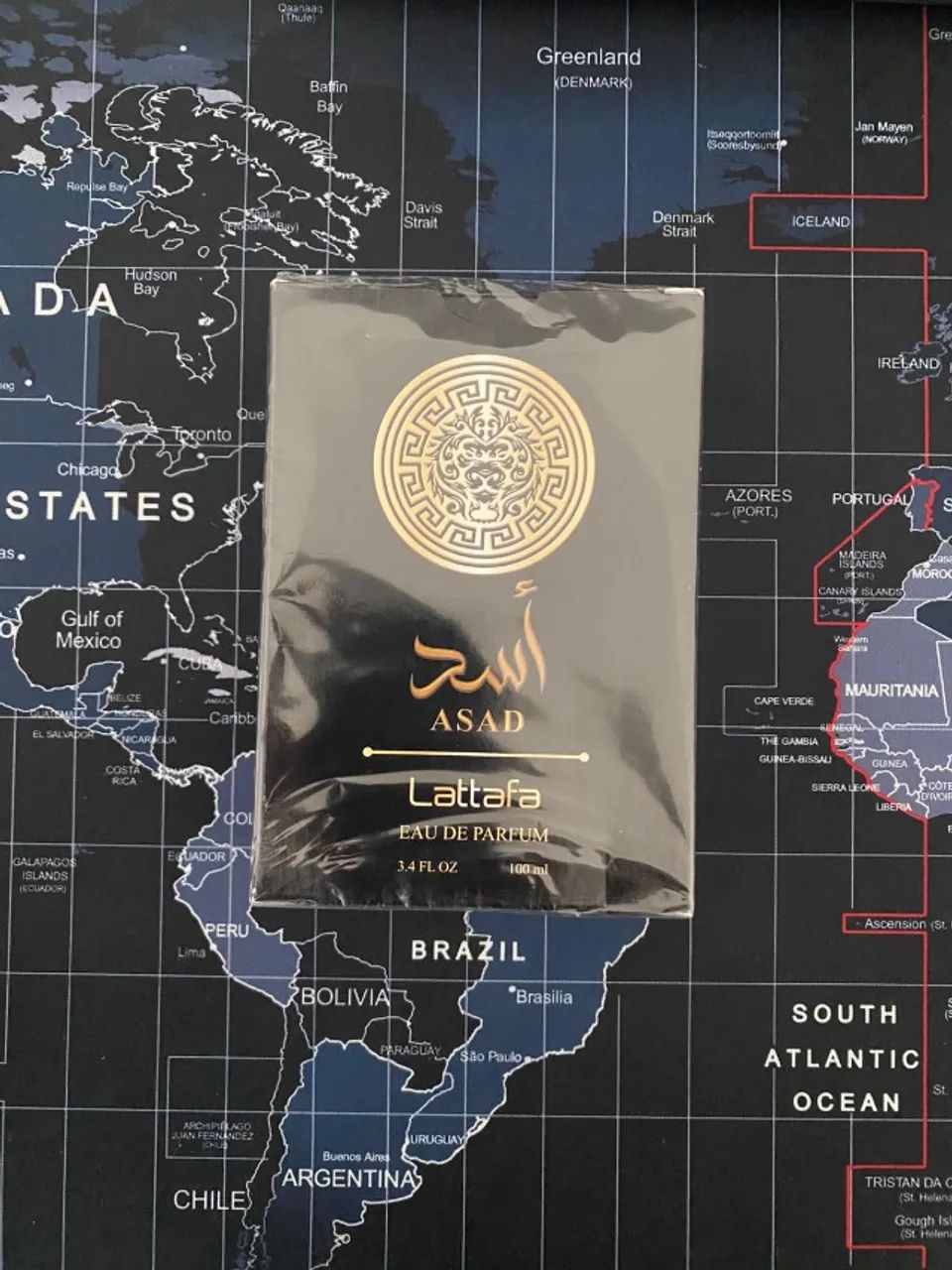 Asad (Lattafa) Título: Perfume Asad Lattafa 100ml (Referência Importada)