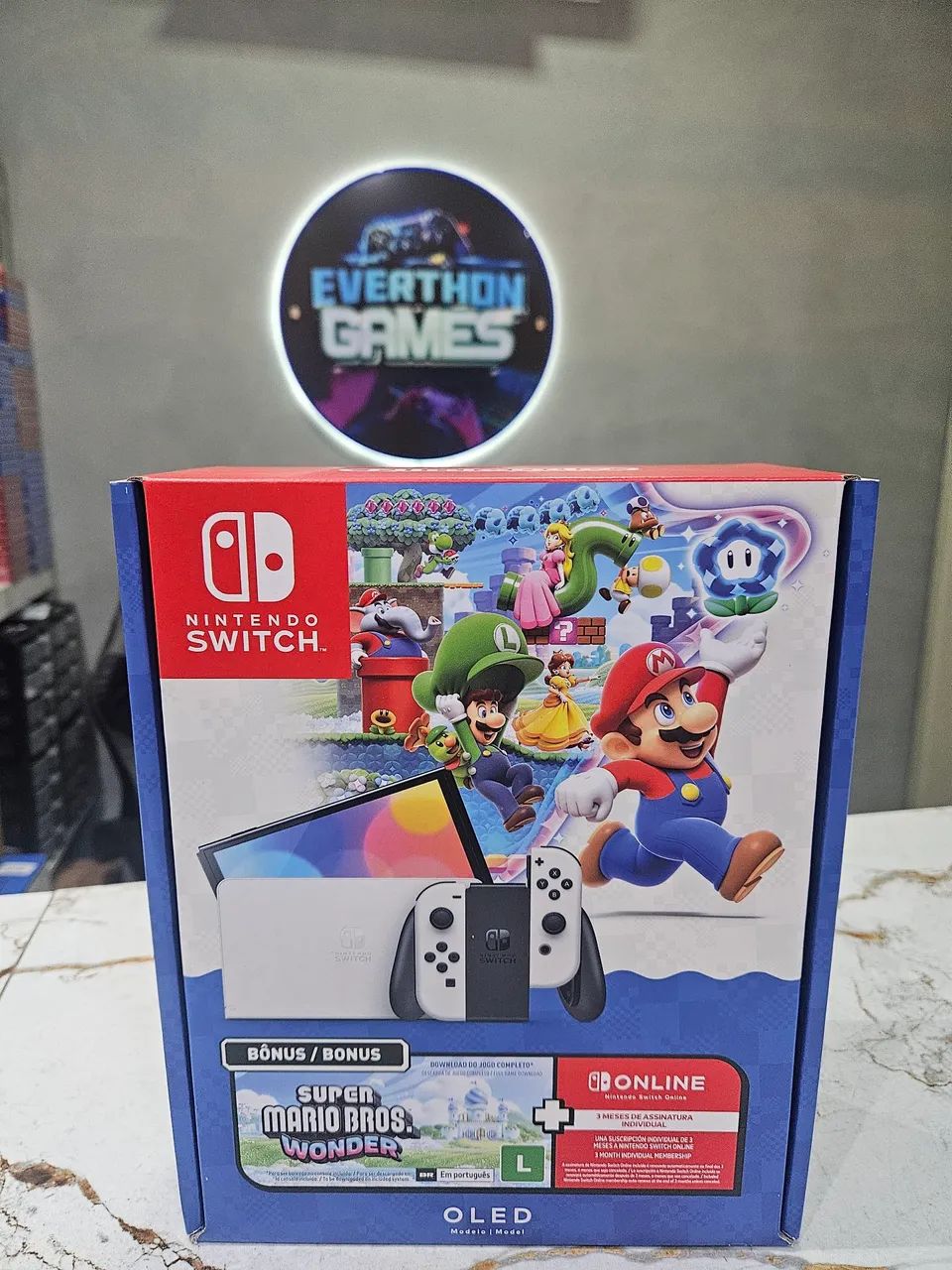 Nintendo Switch Oled Novo Lacrado  - Foto 2
