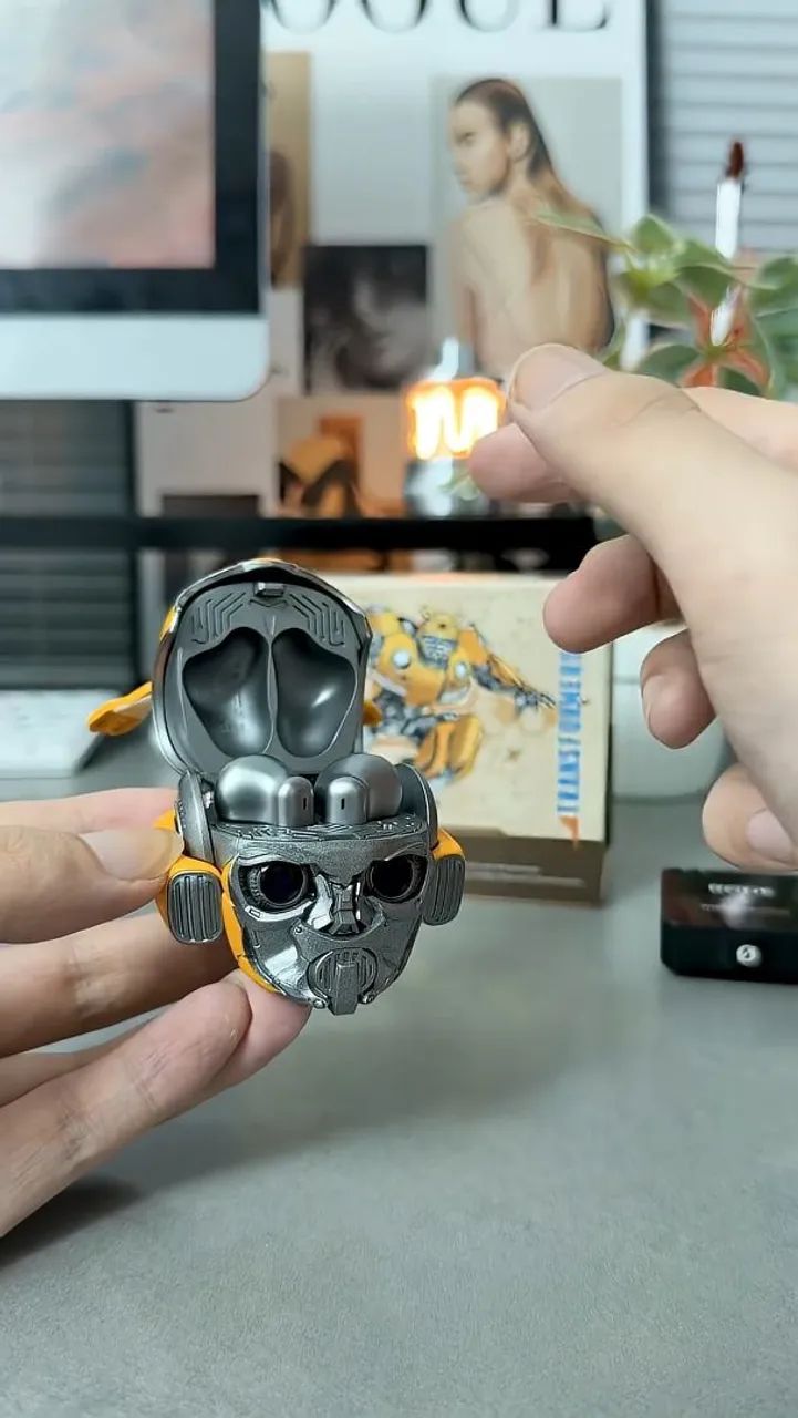 Fone Bluetooth Bumblebee  - Foto 4