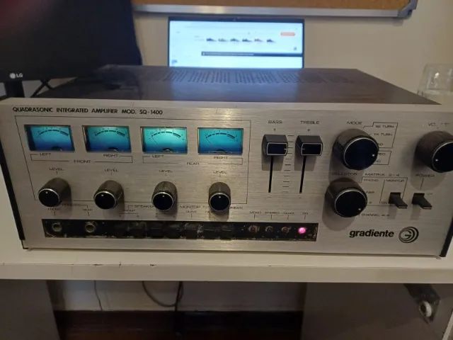 Amplificador Quadrifonico Gradiente SQ1400 - Foto 4