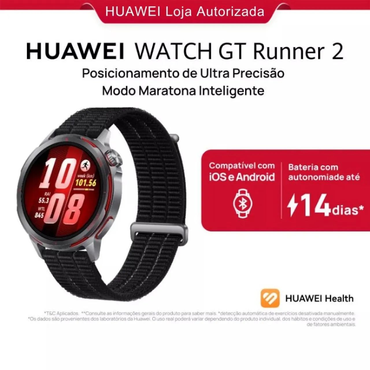 Huawei watch gt runner 2 GPS maratona