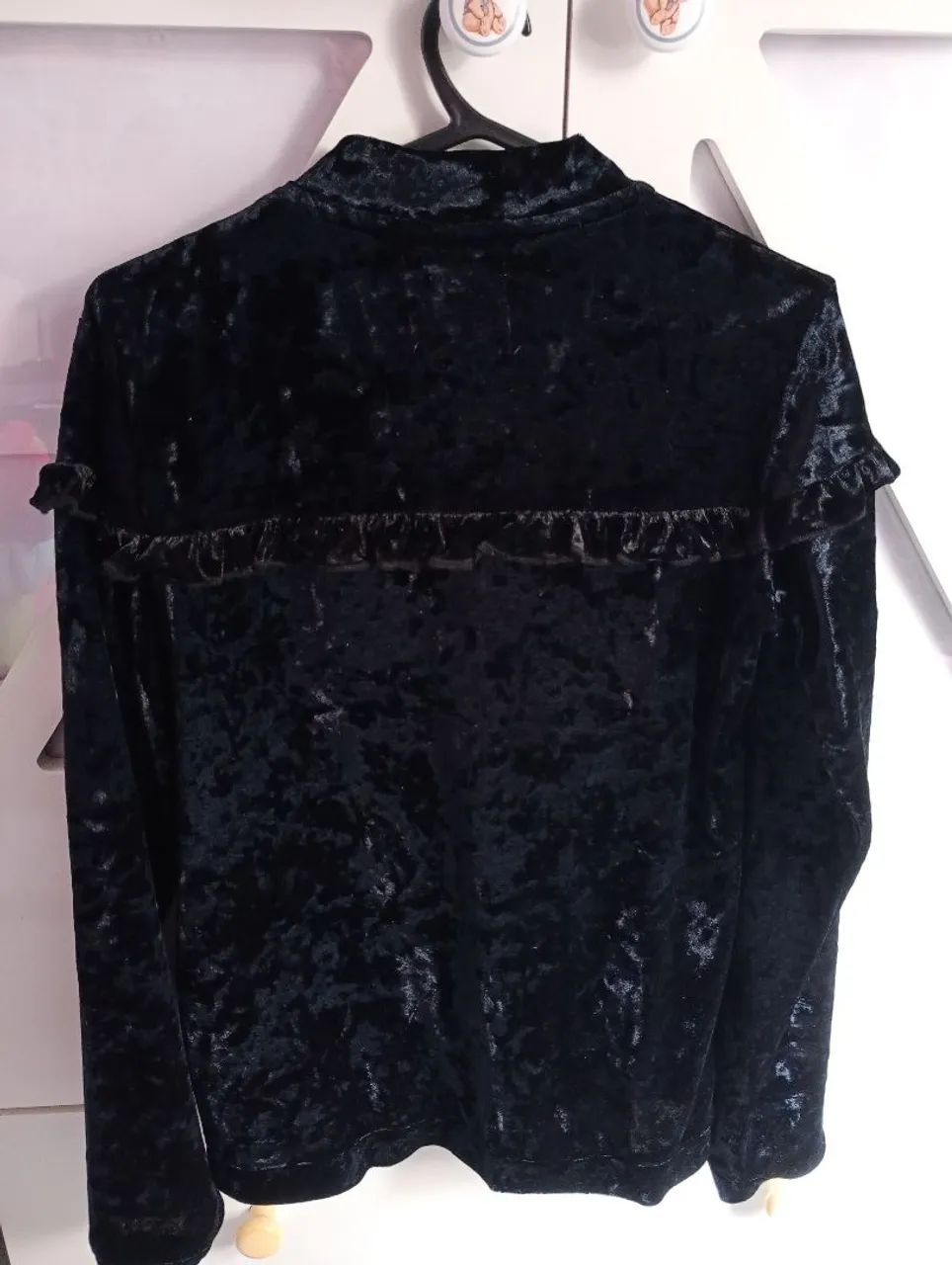 Blusa veludo molhado  - Foto 2