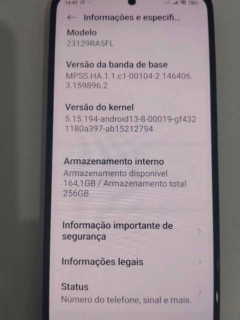 XIAOMI REDMI NOTE 13 R$550,00 - Foto 3