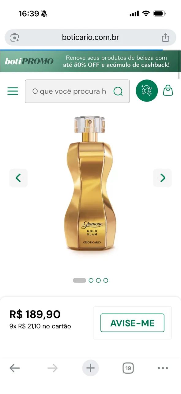 Perfume Glamour Gold Glam - Foto 4
