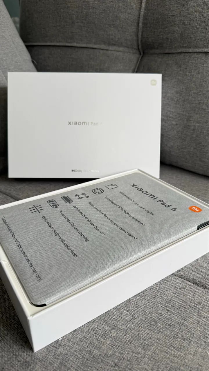 Tablet Xiaomi Pad 6 8GB/256GB Cinza