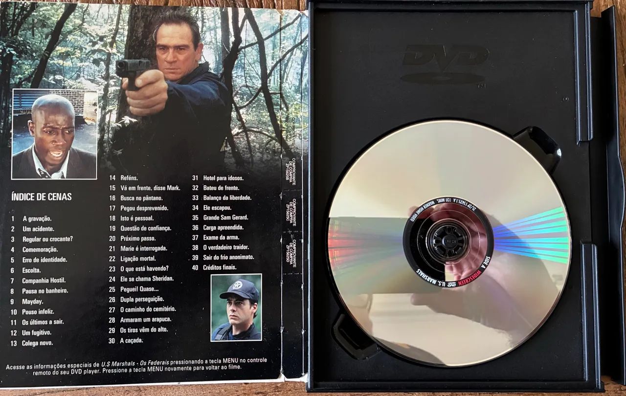 US MARSHALS (Os Federais) - DVD - Foto 2
