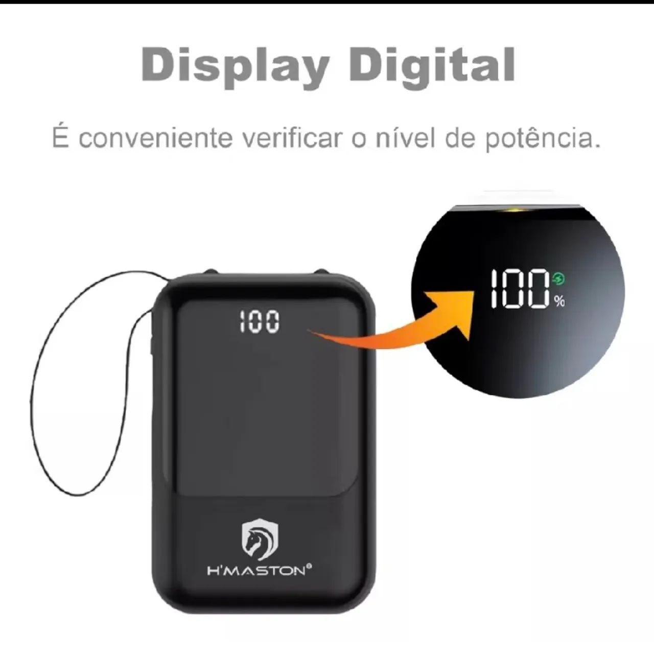 POWER BANK COMPACTO H'MASTON YD-26 - Foto 4