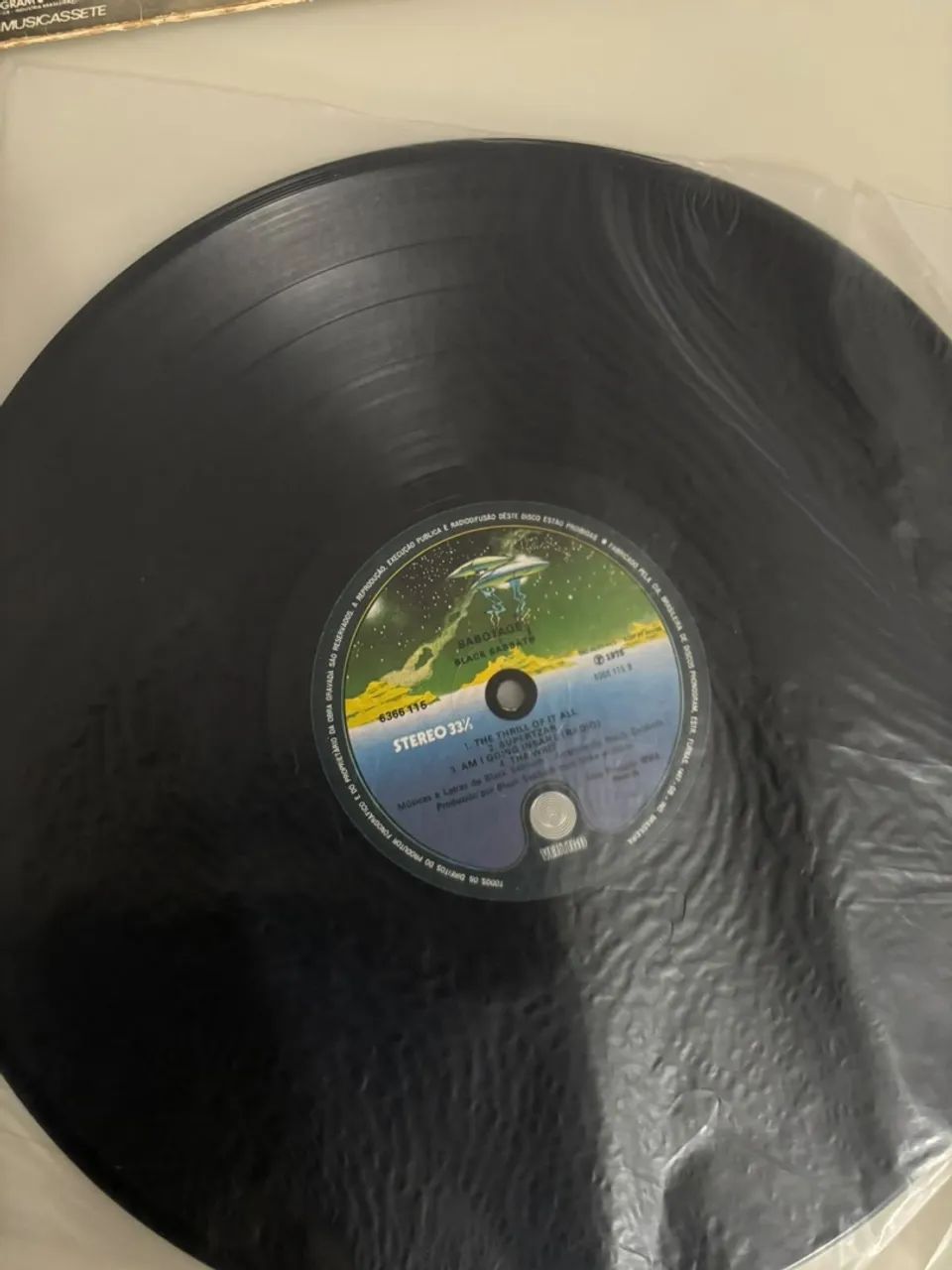 LP Disco de Vinil Black Sabbath - Sabotage - Foto 2