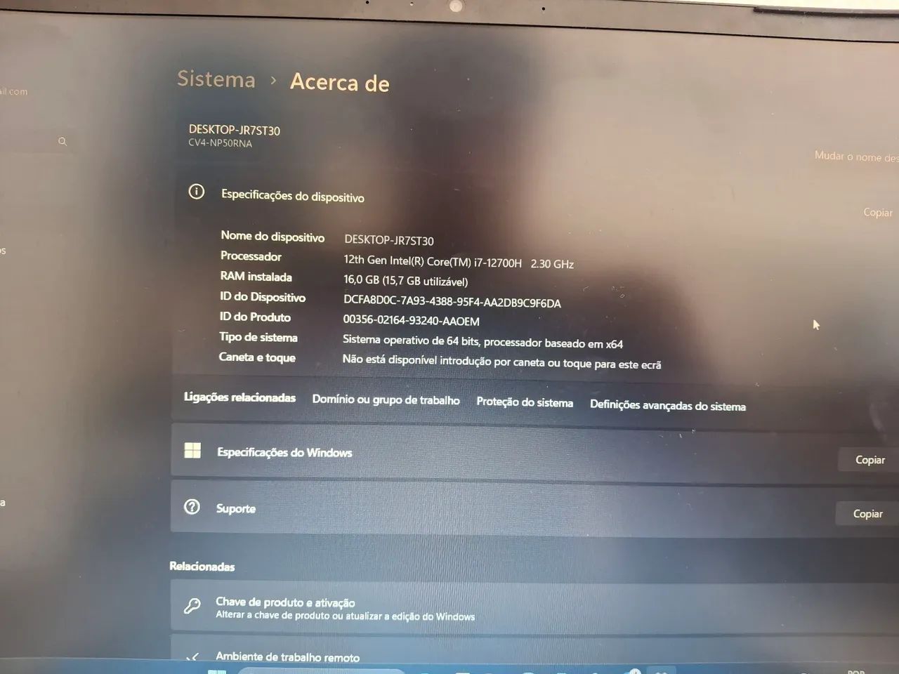 Notebook Gamer i7 12th + RTX 2050 - Foto 4
