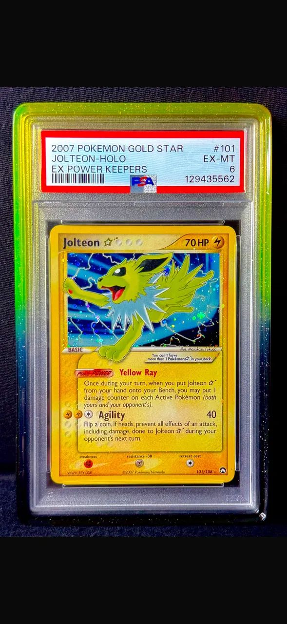 Jolteon gold star psa 6