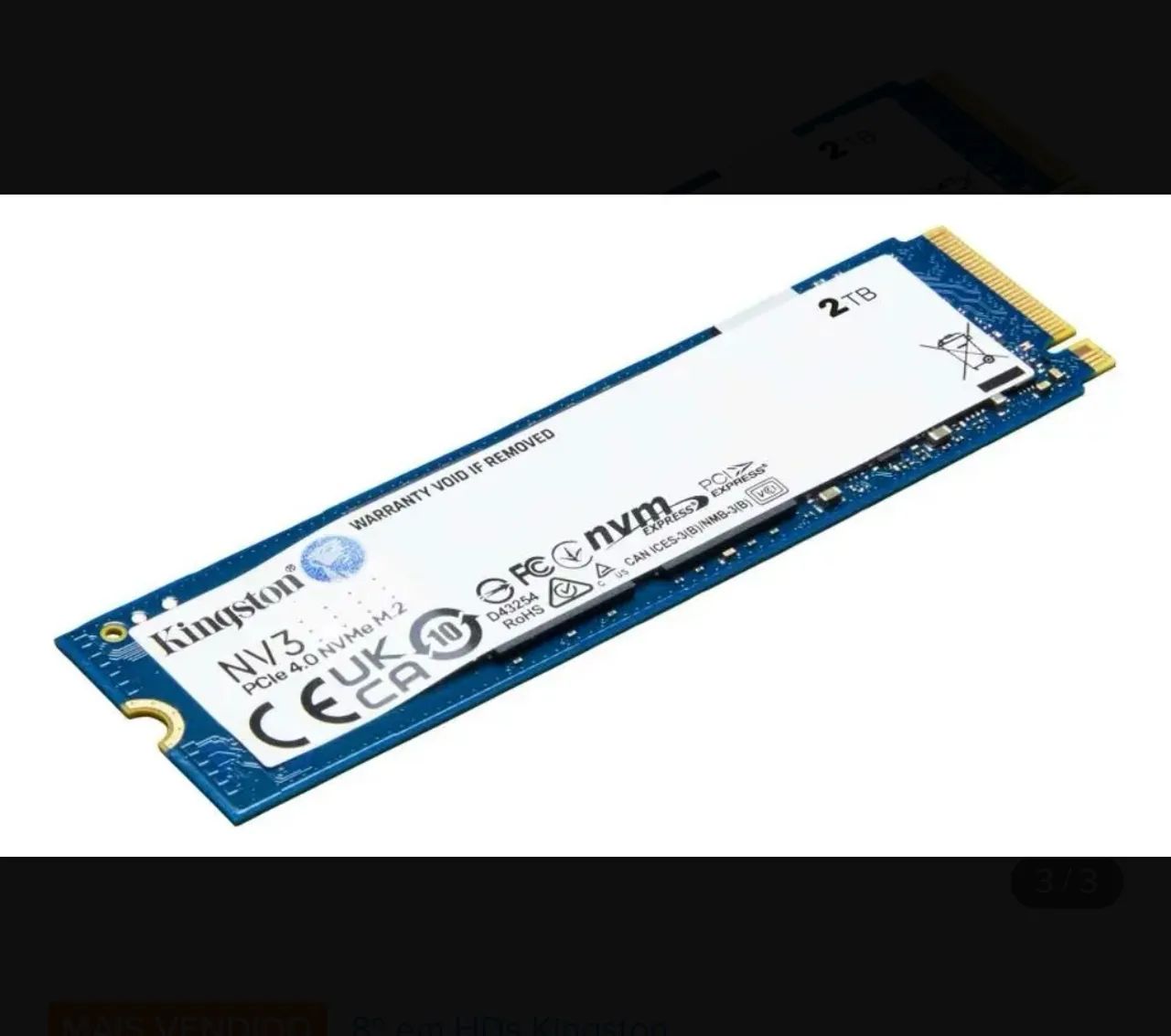 SNV3S/2000G SSD NV3 - Foto 3