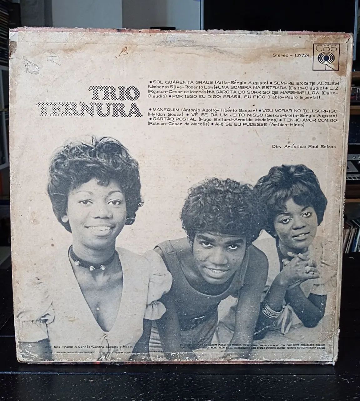 DISCOS DE VINIL LP TRIO TERNURA 1971 ORIGINAL  - Foto 2