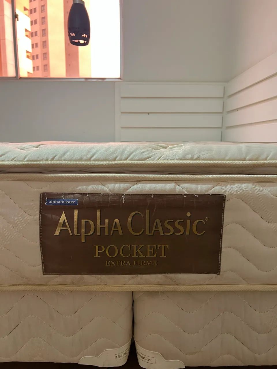 Cama Box Queen Bipartida com Colchão Alpha Classic Pocket - Foto 4