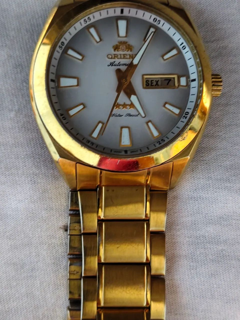 RELÓGIO ORIENT AUTOMÁTICO 3 estrelas ORIGINAL  - Foto 3