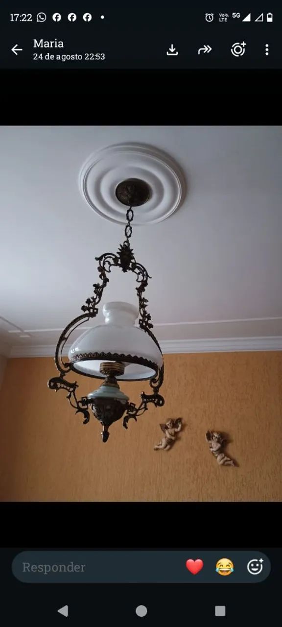 Luminária de teto