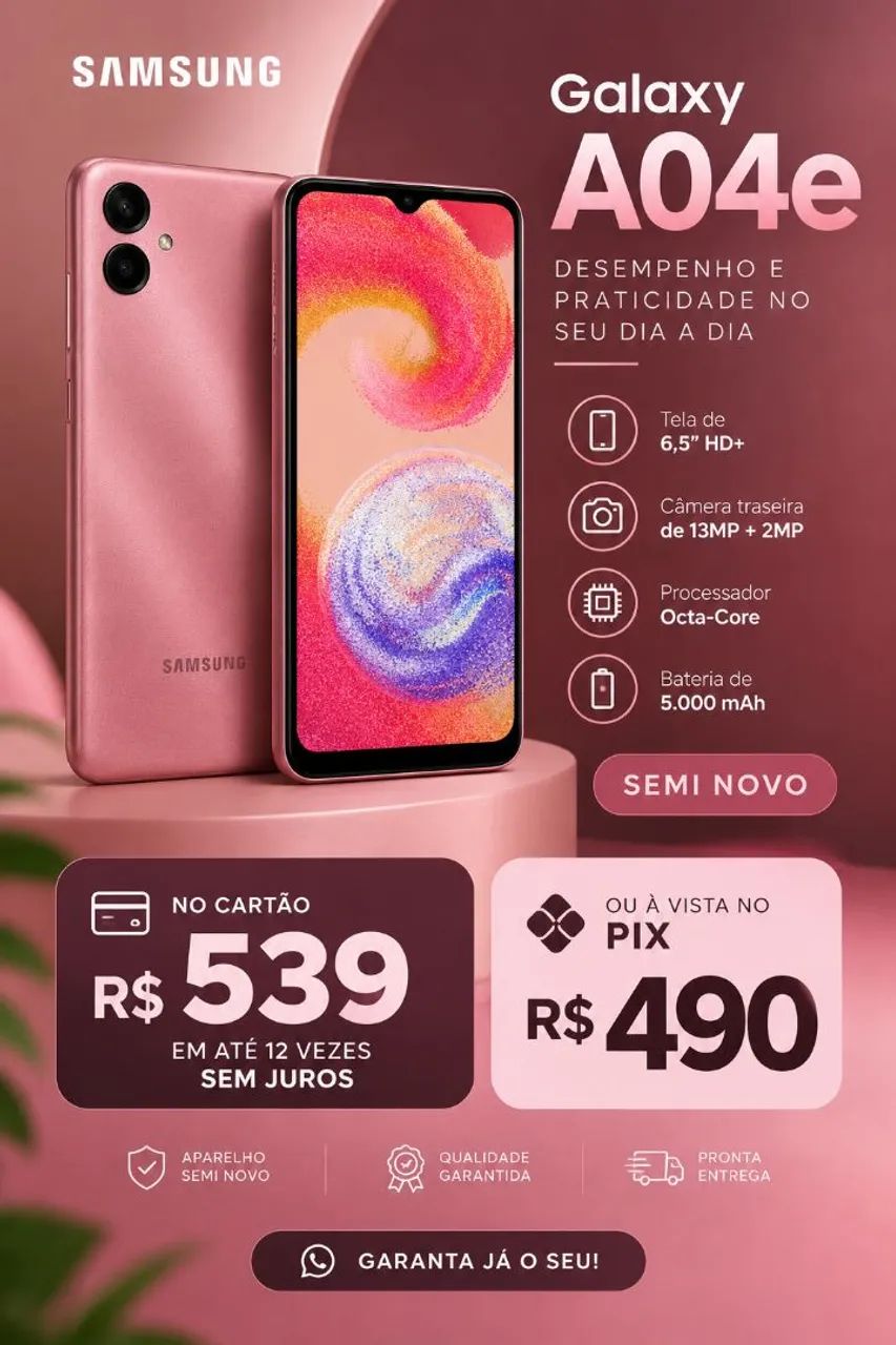 Celular 64Gb perfeito estado