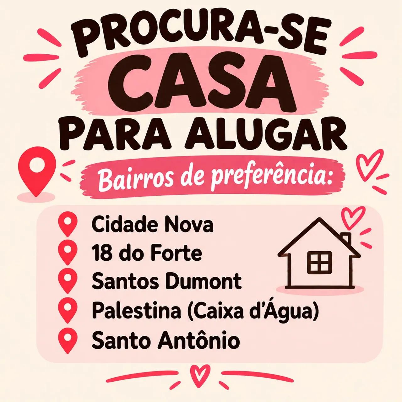 Procura-se casa