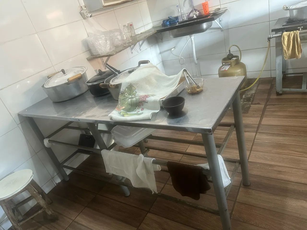 Mesa de inox 