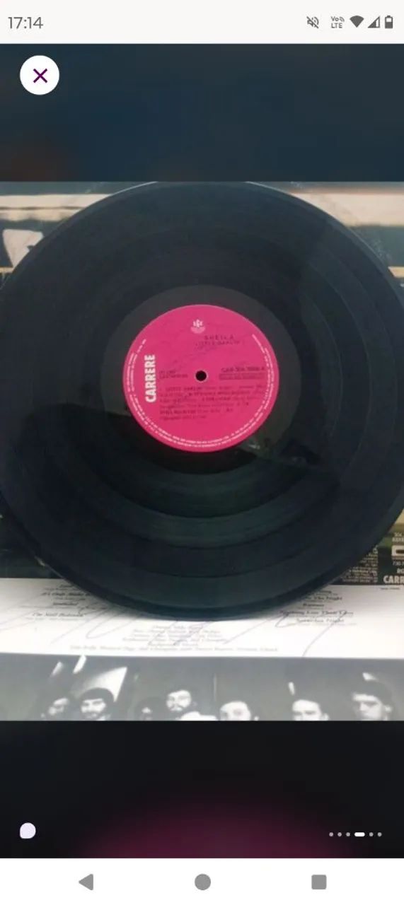 DISCO DE VINIL, SHEILA" LITTLE DARLIN "1981 - Foto 4
