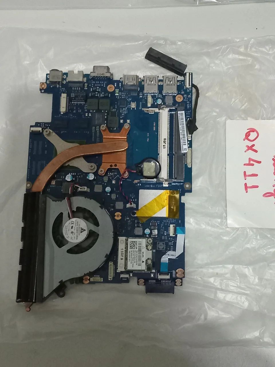 Placa mãe notebook Samsung QX411