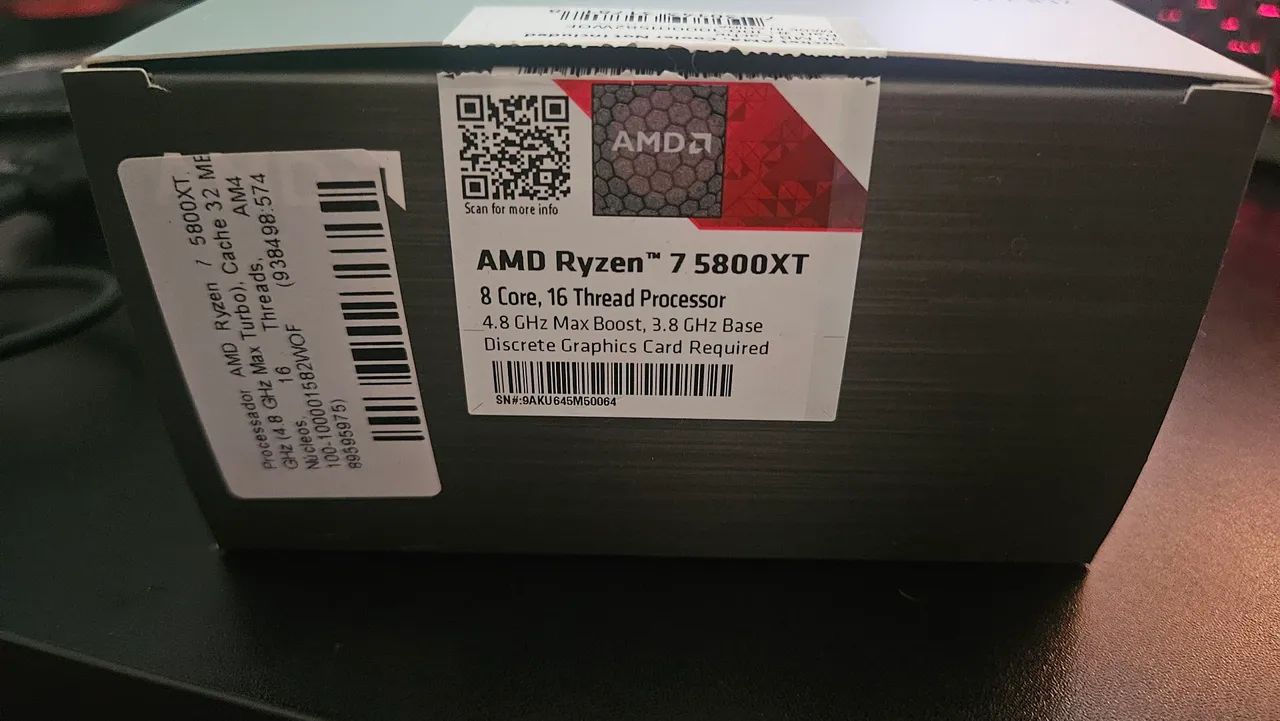 Ryzen 7 5800xt  - Foto 2