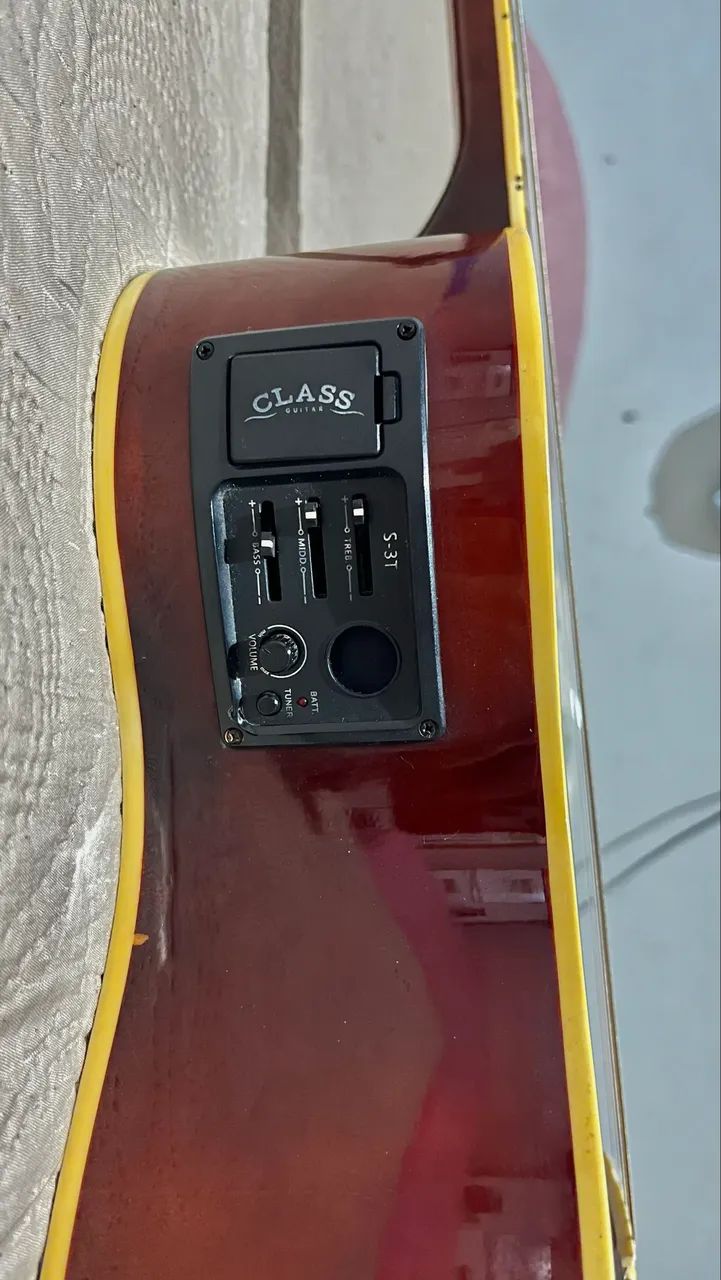 Violão Eletroacústico Class CLA40CE + Capa - Foto 2