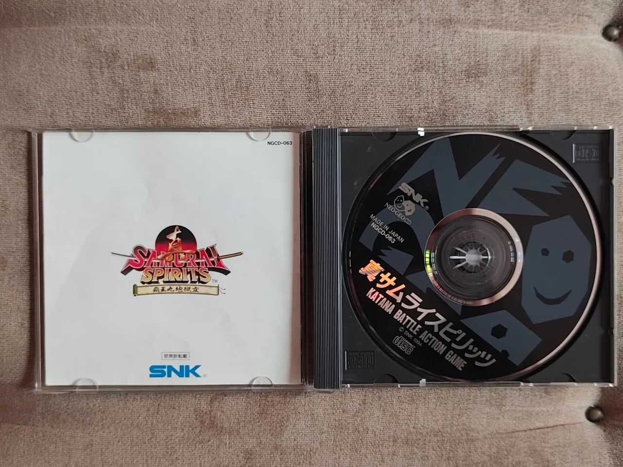 Samurai Spirits / Shodown 2 - Neo Geo CD - original - Jogos de