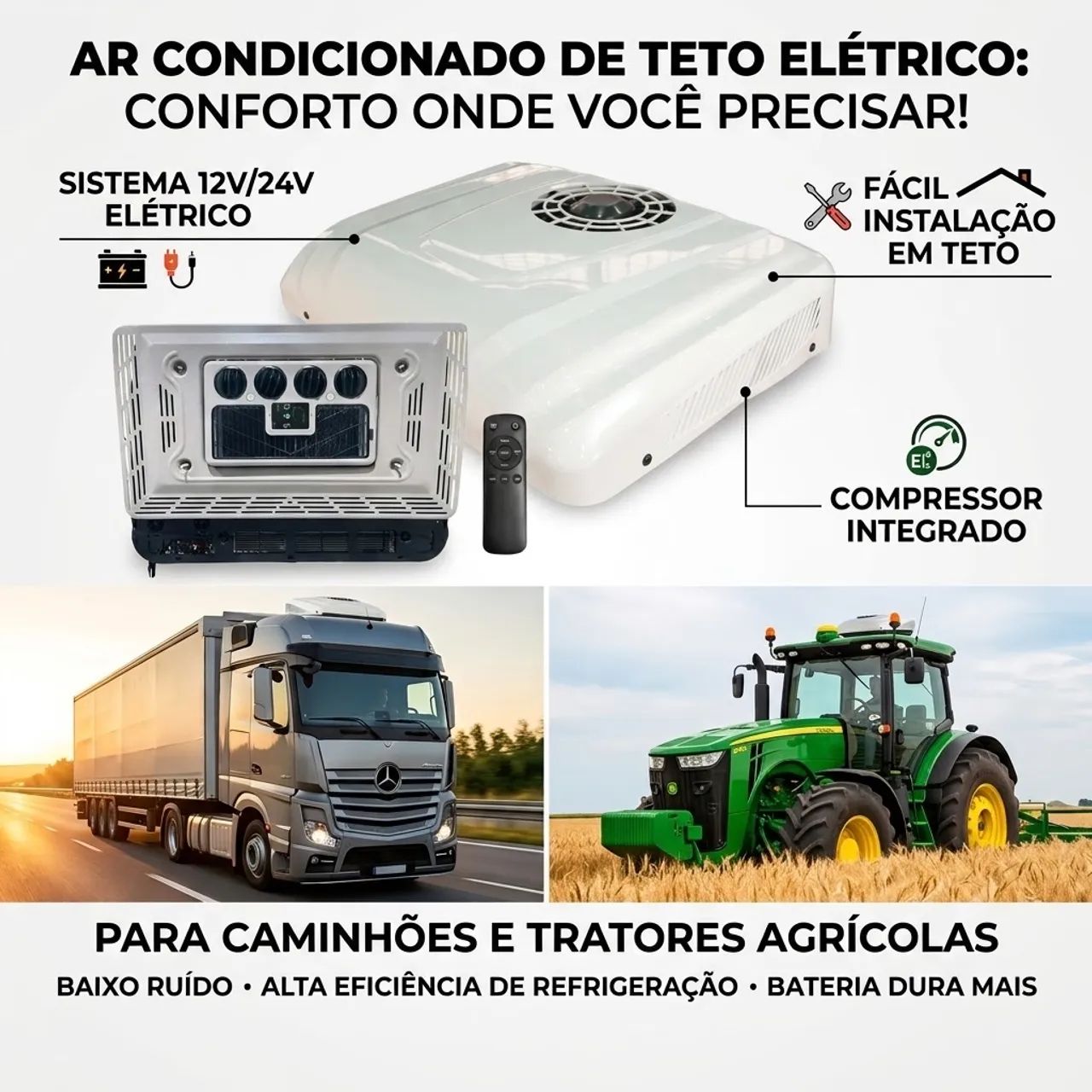 Ar de teto elétrico 