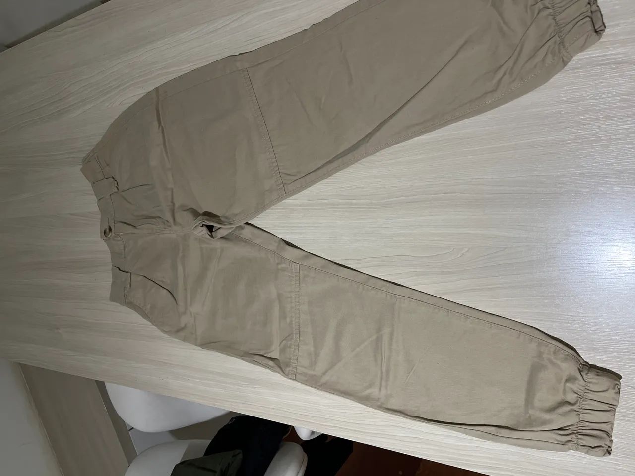 Calça Jogger YOUCOM - Bege tamanho 38