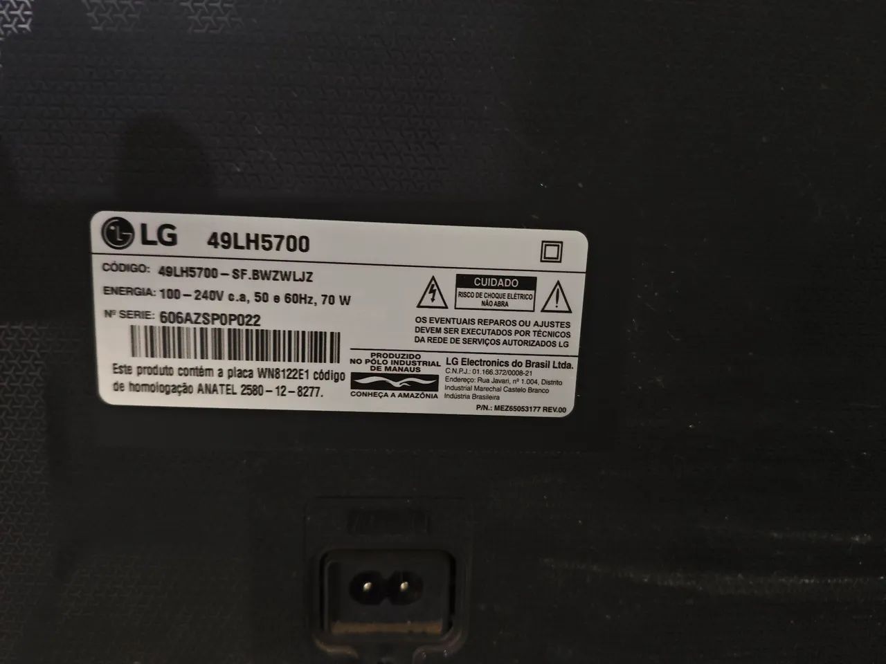 TV LG 49" Para conserto/remoção de peça  - Foto 2