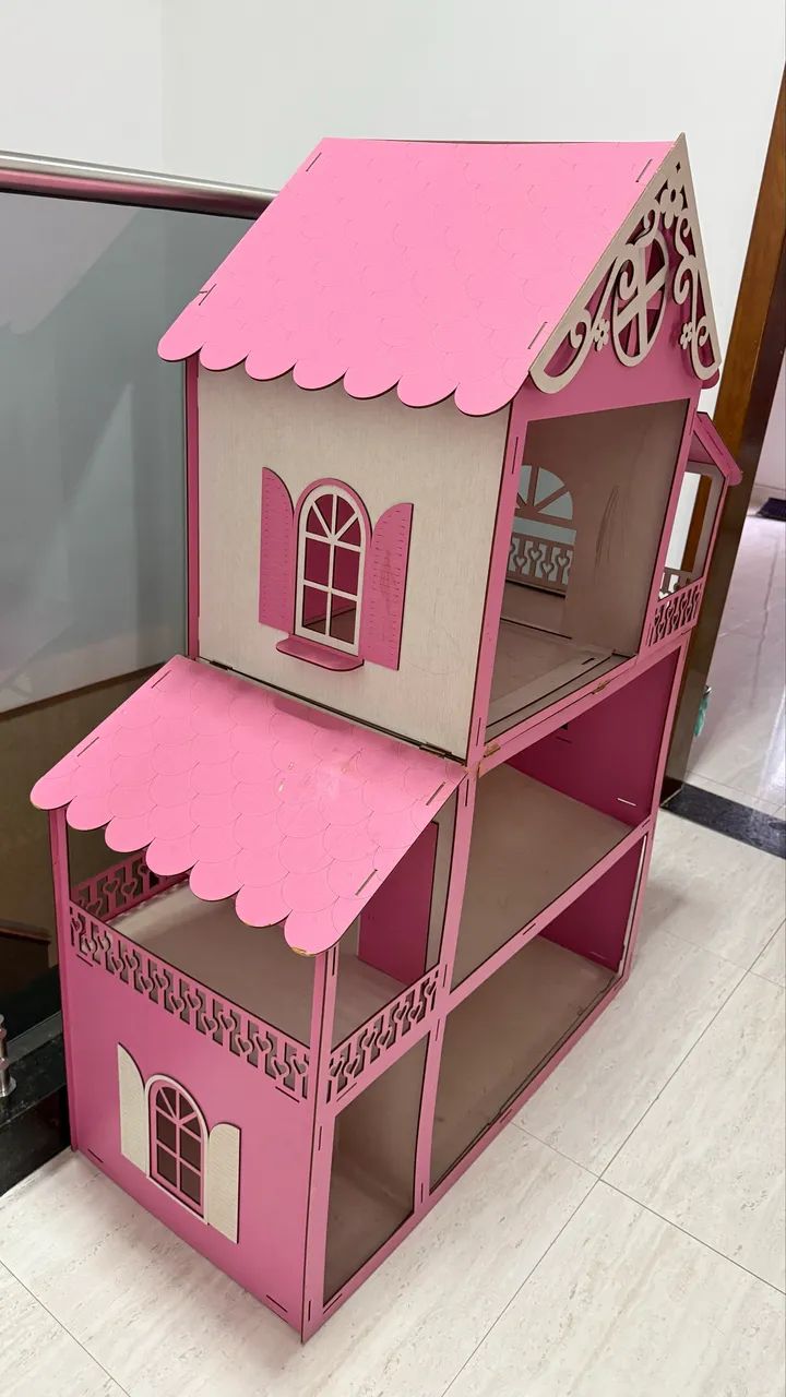 Casa da Barbie mdf - usada - Foto 2