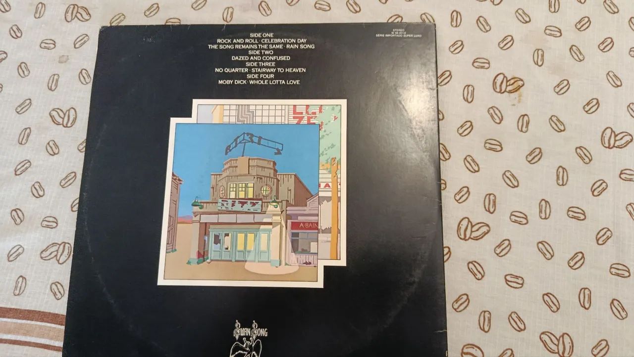 Vinil LP Led Zeppelin th songs remains the same (live) - Foto 2