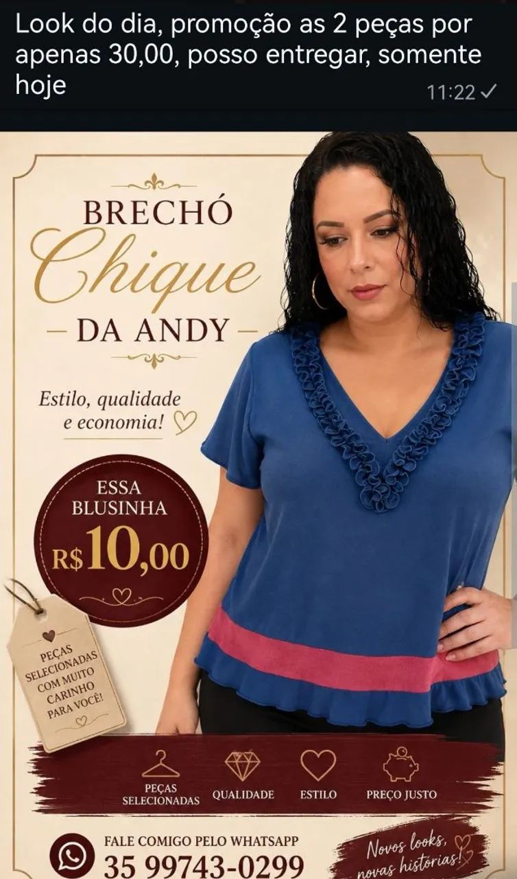 Brecho chique da Andy 