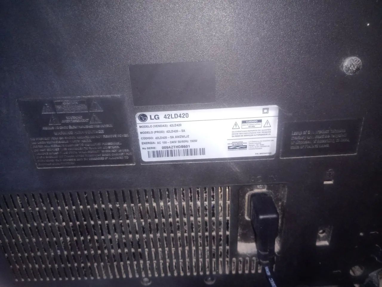Tv lg42ld420  - Foto 2