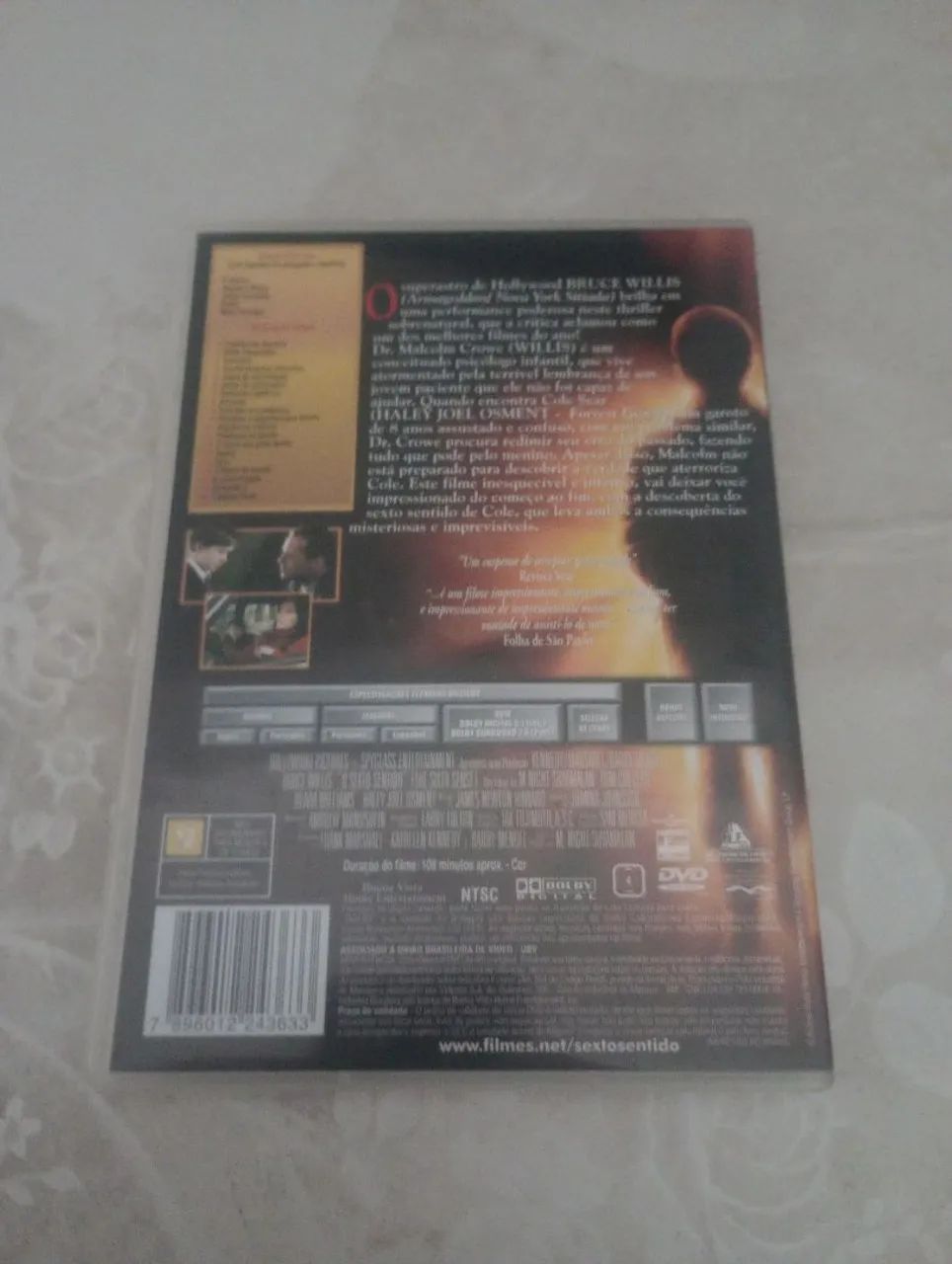 DVD Filme O sexto Sentido  - Foto 3
