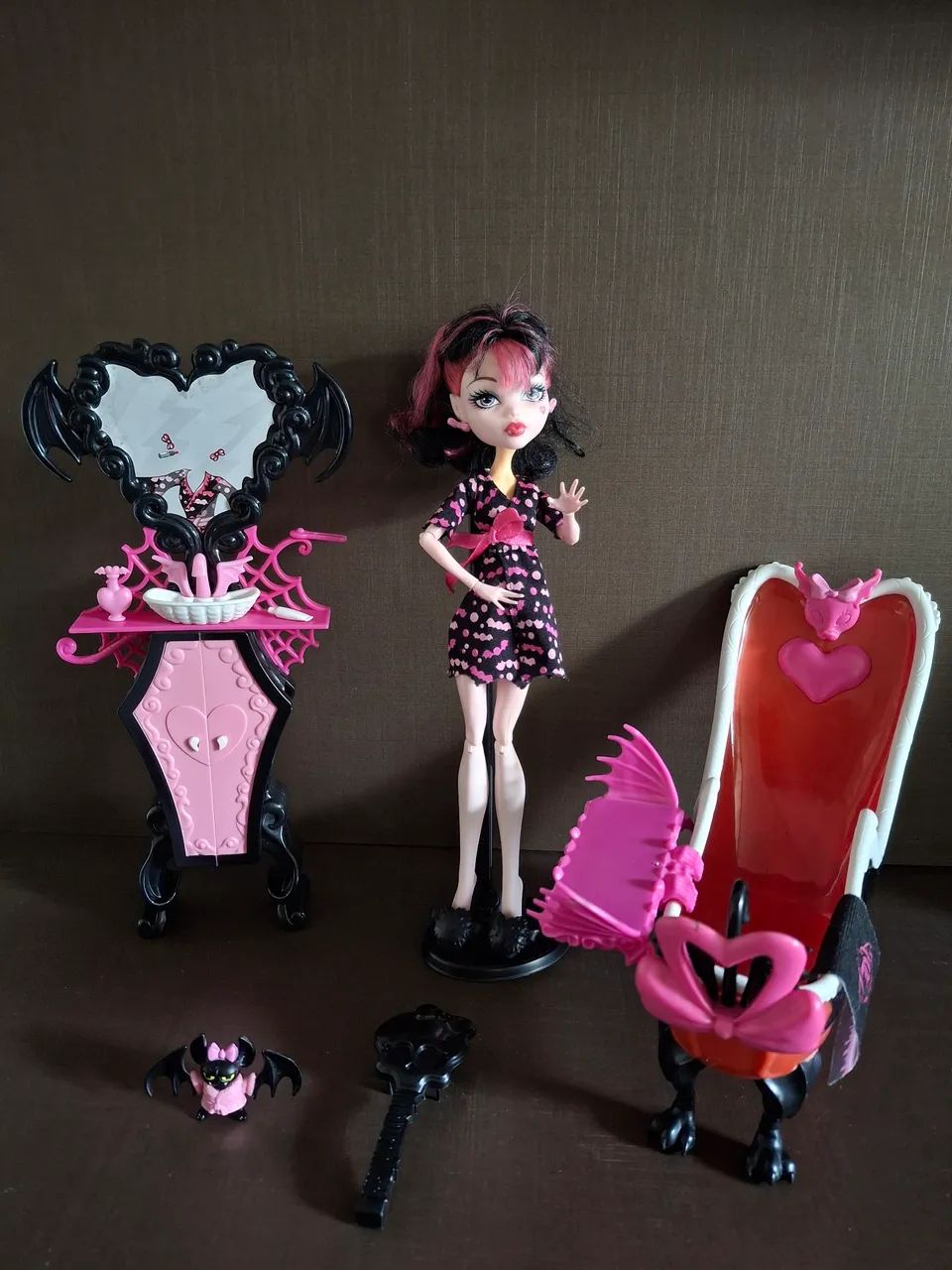 Boneca Monster High Draculaura Powder Room