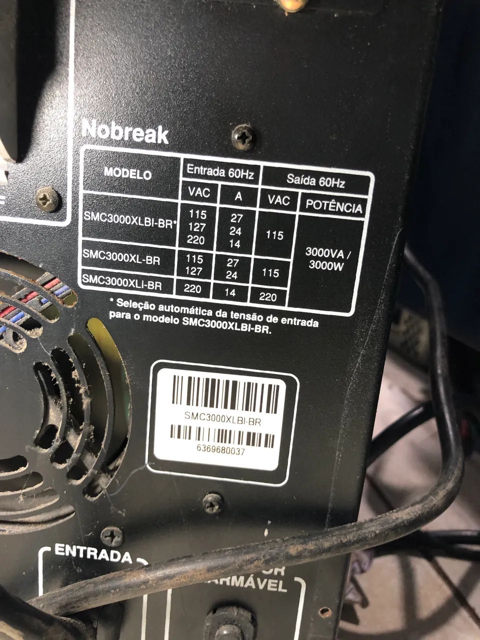 Nobreak APC no bivolt ( saída 110)  - Foto 2