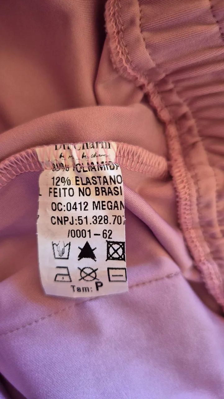 Calça (Scrub) Dra. Charm Rosa (P) - Foto 5