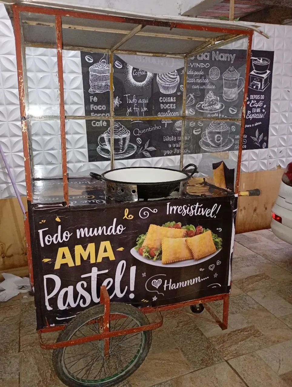 Carroçinha de pastel completa R$1.500 - Foto 5